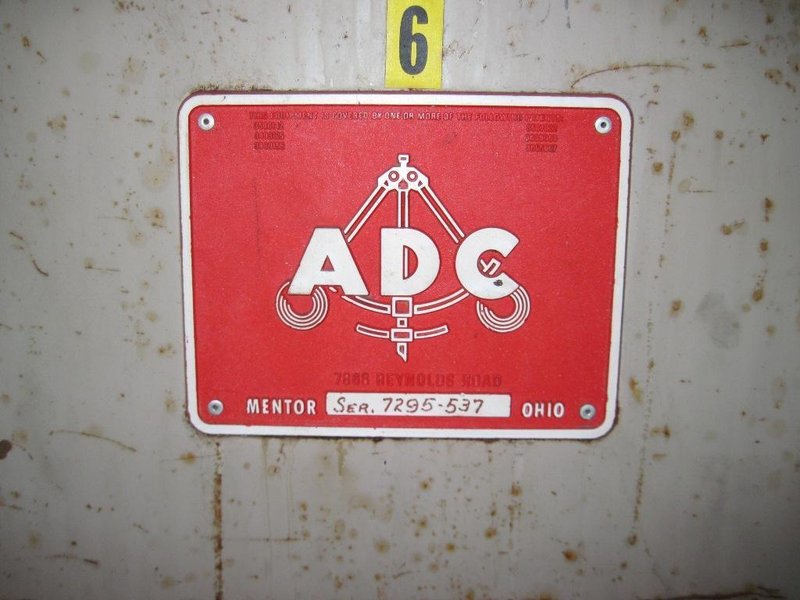 A D C MAGAZINE TUBE FEED RACK:  59880