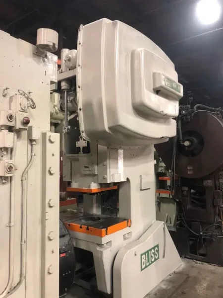 BLISS 75 TON OBI PRESS, S/N H67757, STOCK# 13850J
