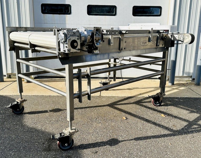 Burford Corp Model: SO72846  |   S.S. Bi-Directional Accumulation Table w/ 2-Motors