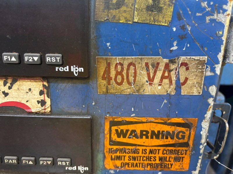 34 TON (68,000 LBS) PANDJIRIS MODEL #PR100 GEAR DRIVEN POWERED TANK TURNING ROLLS: YOBRO #24351