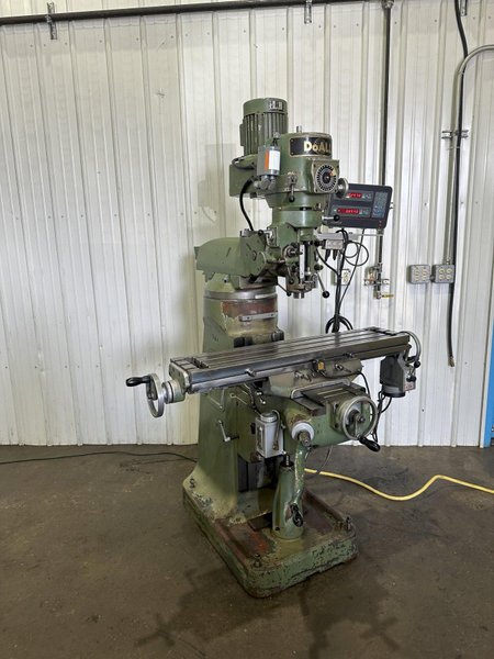2 HP DOALL RAM TYPE VERTICAL RAM TYPE MILL: STOCK #78014