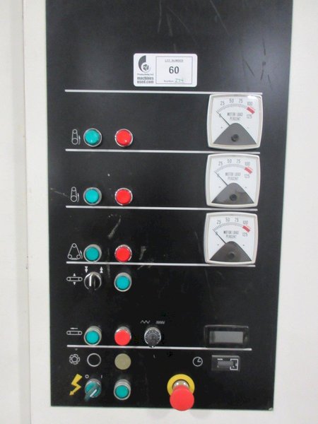 Time Savers 4300 Series Triple Head 52" Wide Belt Conveyor Feed Sanding Machine, Model 4331-45-001- Auction Item
