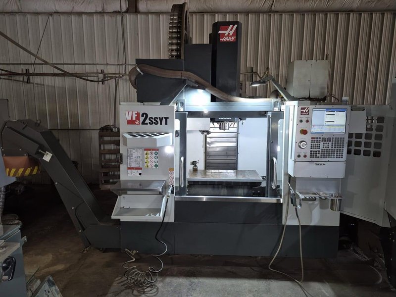 HAAS VF-2SS YT CNC VMC, 2023 – Pallet Changer, 70 ATC, WIPS