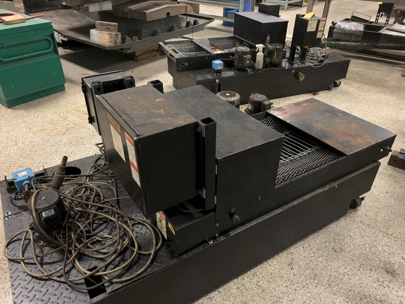 Qty 3 - PRAB Model PFA-80 Paper Filter Filtration Coolant Conveyor Systems