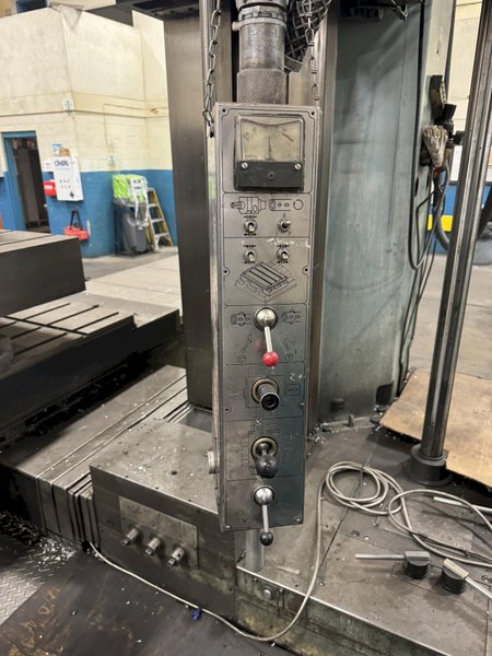 5&quot; SHIBAURA BFT-130PD TABLE TYPE HORIZONTAL BORING MILL. STOCK # 0131225