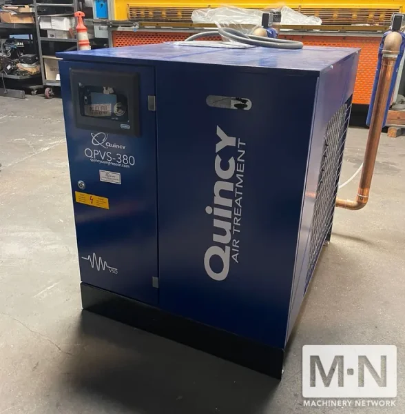 30 HP Quincy QOFT-30V Oil-Free Vari-Speed Rotary Screw Air Compressor Package - New 2021
