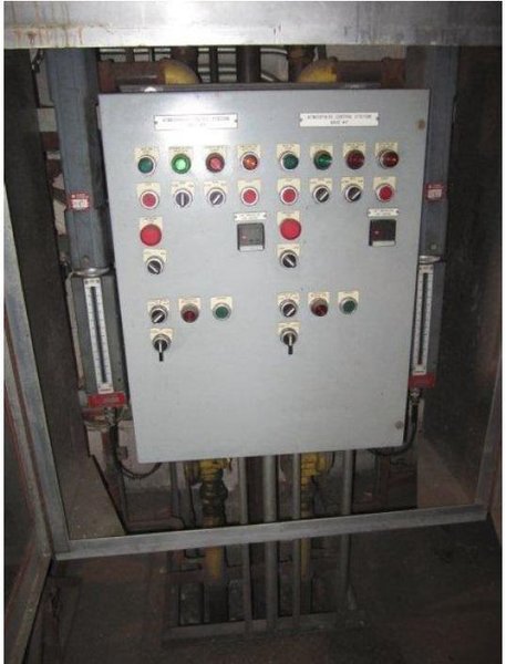 114&quot; (2900mm)W x 110&quot; (2800mm)H RAD-CON WIRE BELL ANNEALING FURNACE SYSTEM