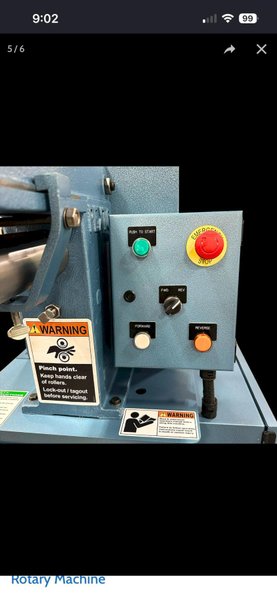 Pexto (Roper Whitney) 3617 Rotary Machine 18 gauge