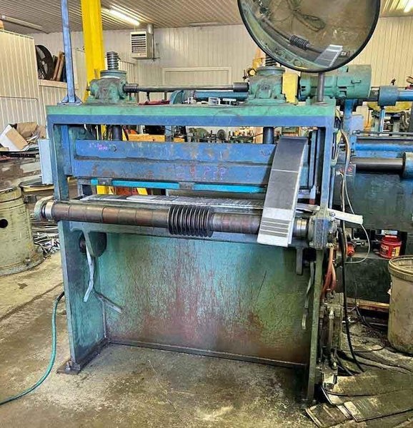 48" x 7.00" x 25,000# Wean Slitting Line STOCK#3216