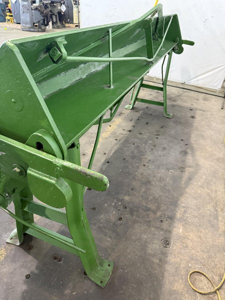 14 GAUGE X 8' CHICAGO DRIES &amp; KRUMP MODEL 814 APRON HAND BRAKE. STOCK # 0238125