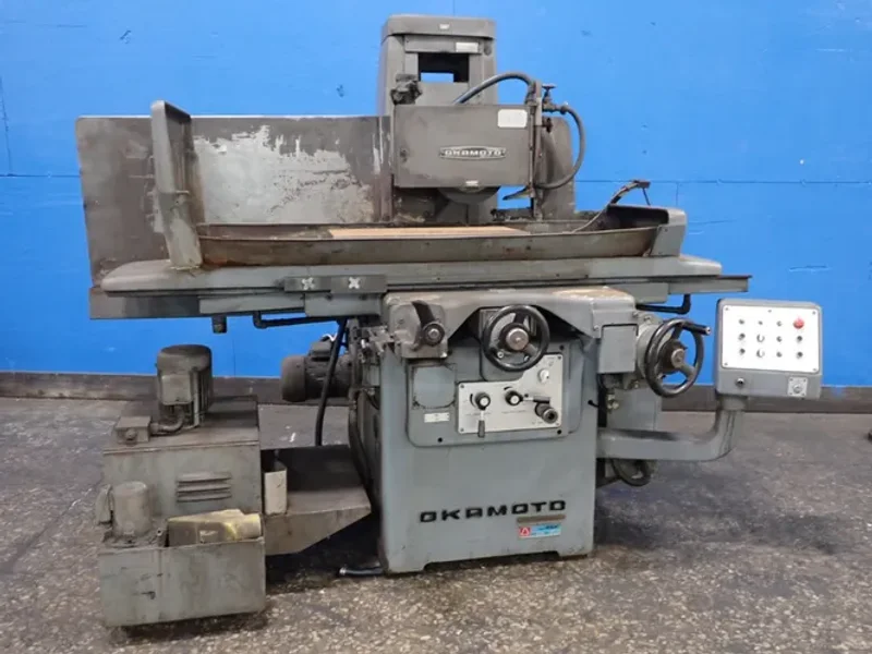 OKAMOTO 12" X 23" SURFACE GRINDER  -  ACCUGAR-124N