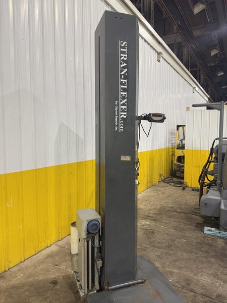 4,000 LBS X 50" X 50" X 98" H STRAN-FLEXER SCALE PACKAGE PALLET SHRINK WRAPPER: YOBRO #24286