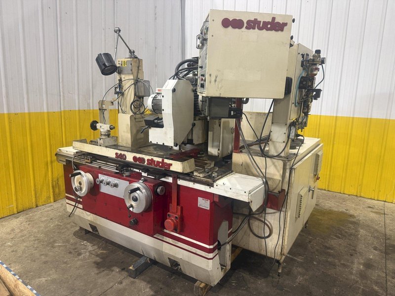 8.9" SWING x 25" CENTERS STUDER MODEL #S40-2 CYLINDRICAL GRINDER: YOBRO #25369