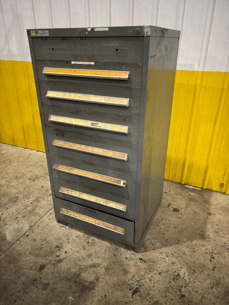 8-DRAWER STANLEY VIDMAR INDUSTRIAL MODULAR CABINET: YOBRO #24400