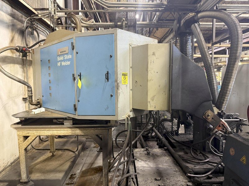 250 KW THERMATOOL MODEL #CF14-1506460 SOLID STATE HF WELDER SYSTEM, THERMAVIEW CONTROLS: YOBRO #24318