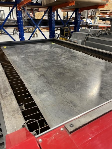 5′ x 10′ Lincoln Electric Torchmate TMX-510 CNC Plasma, 2020 – Lincoln Electric FlexCut 125, 125 Amp, Less than 40 Hours