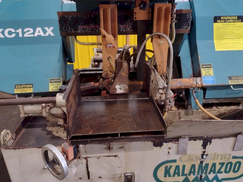 12" x 12" KALAMAZOO MODEL #KC12AX AUTOMATIC HORIZONTAL BANDSAW: STOCK #18789