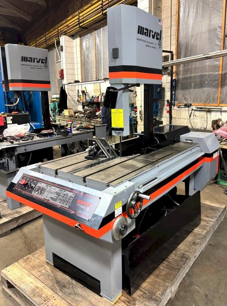 18&quot; x 22&quot; Marvel Series 8 Mark II Tilt Frame Vertical Band Saw , 1&quot; Blade, 2 HP, Reconditioned