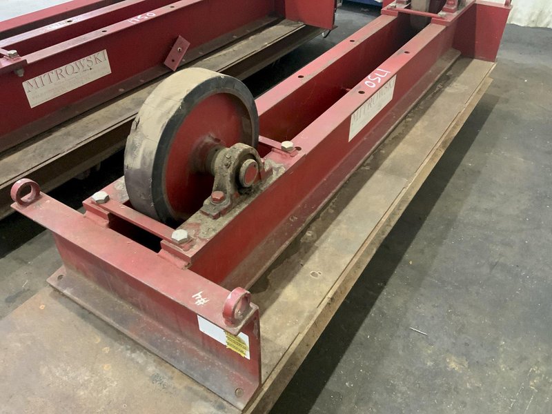5 TON WELDWIRETANK TURNING ROLL SET: STOCK #81020