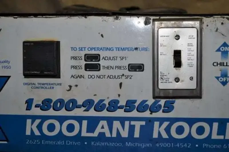 DIMPLEX THERMAL SOLUTIONS KOOLANT KOOLERS CHILLER, S/N 15273, STOCK# 14160J