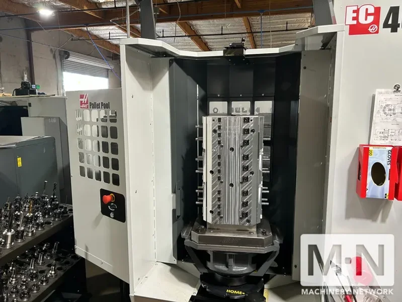 *LIKE NEW* HAAS EC-400 CNC Horizontal Machining Center, 2024 w/ 6+1 Pallet Pool