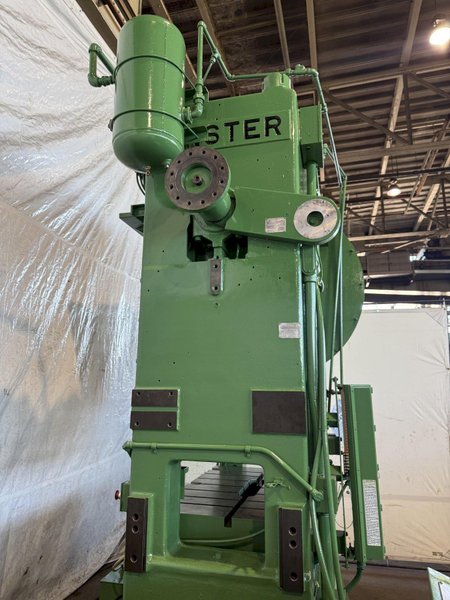 100 TON MINSTER P2-100-48 PIECE MAKER STRAIGHT SIDE HIGH SPEED PRESS. STOCK # 0883425