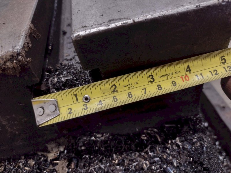 270” X 92” HEAVY DUTY T-SLOTTED SET-UP TABLE: STOCK #22996