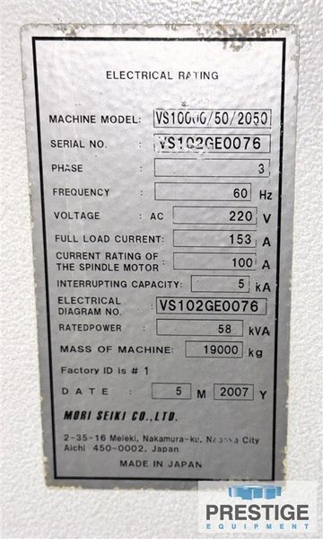 Machining Centers Vertical Bridge Type CNC