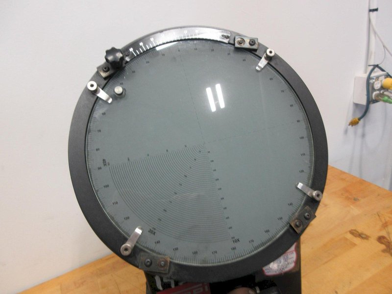 SPI 12" Benchtop Optical Comparator **Wouldn't Light Up**- Auction Item