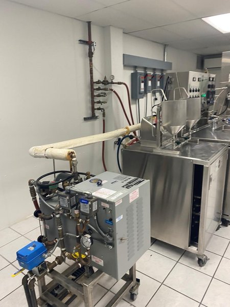 MicroThermics Pilot-Scale UHT / HTST Direct &amp; Indirect Processing System, 2004 – Includes Electric Boiler, Chiller and Water Softener