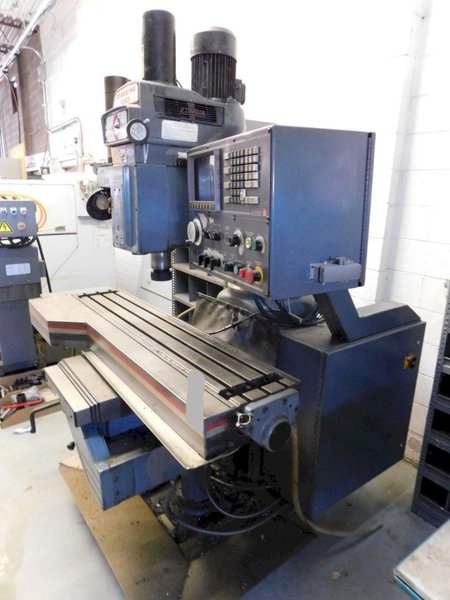 3 HP CLAUSING KONDIA MODEL FV-300 CNC VERTICAL MILL. STOCK # 0361824.