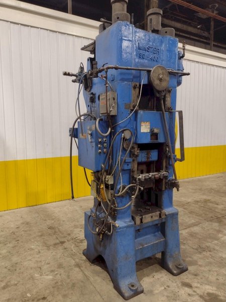 400 TON MINSTER MODEL #90-400 KNUCKLE JOINT PRESS 4.5&quot; STROKE: STOCK #23670