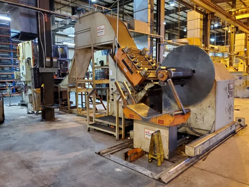 COE 15,000 LB X 30&quot; X .250&quot; SERVO FEED LINE, STOCK# 14189J