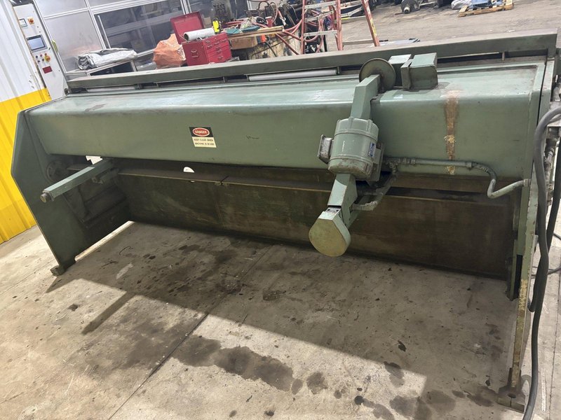 10' X 10 GAUGE PEARSON MODEL #1018ATX HYDRAULIC POWER SHEAR: STOCK #20974