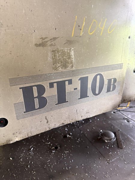 4" SHIBAURA BT-10-BP2 HORIZONTAL BORING MILL W/ TOOLING. STOCK # 0544526