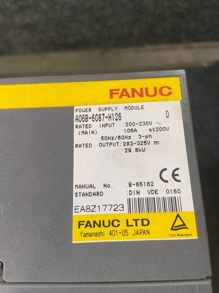 FANUC A06B-6087-H126 Module Series D Power Supply