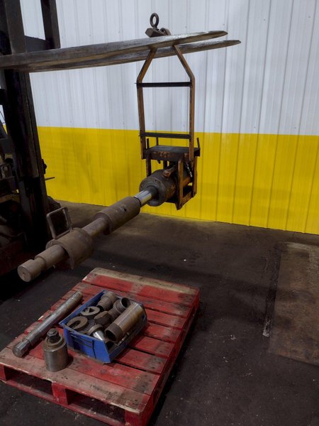 3&quot; DROTT MOBILE HYDRAULIC BUSHING / TRACK PINS PRESS WITH TOOLING: STOCK #19036