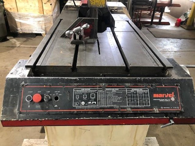 18" X 28" MARVEL SERIES 8 MARK II EXTRA HIGH VERTICAL SAW STOCK #2920