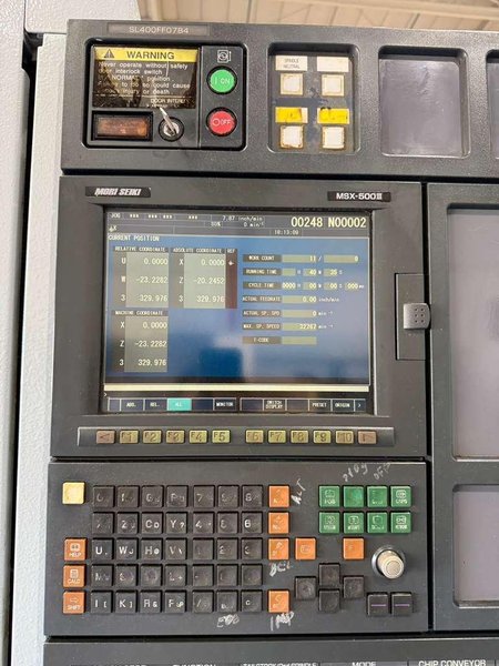 Mori Seiki SL-403B/800 CNC Turning Center – 18″ Chuck Big Bore Lathe