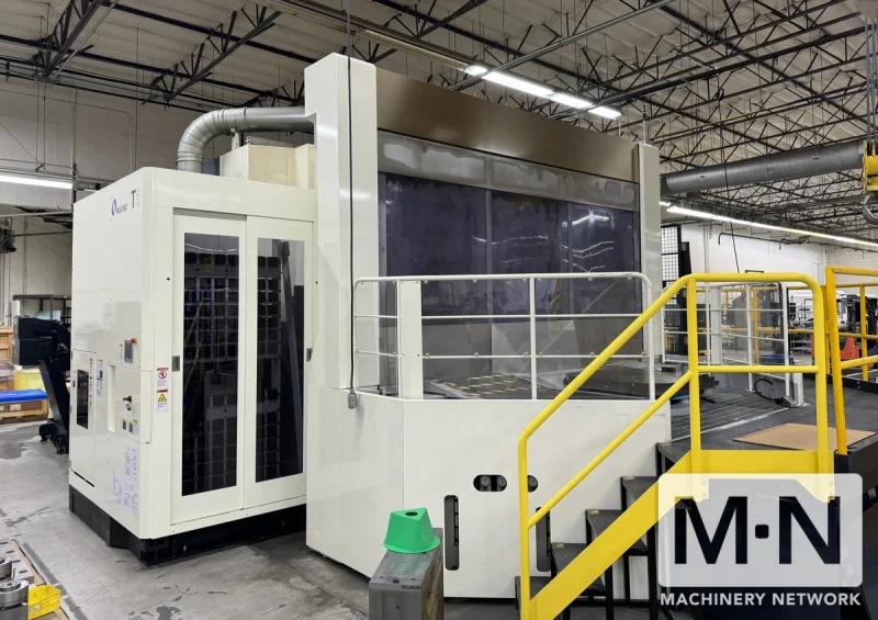 Makino T-1 CNC 5-Axis Horizontal Machining Center, 2015 w/ Automatic Pallet Changer