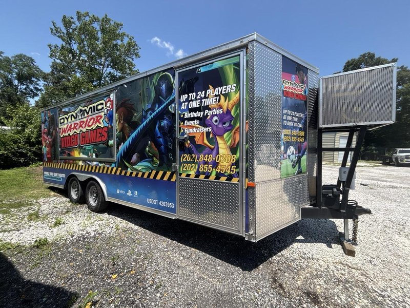 Rock Solid Cargo 8.5ftx20ft GAMING Trailer, 2023