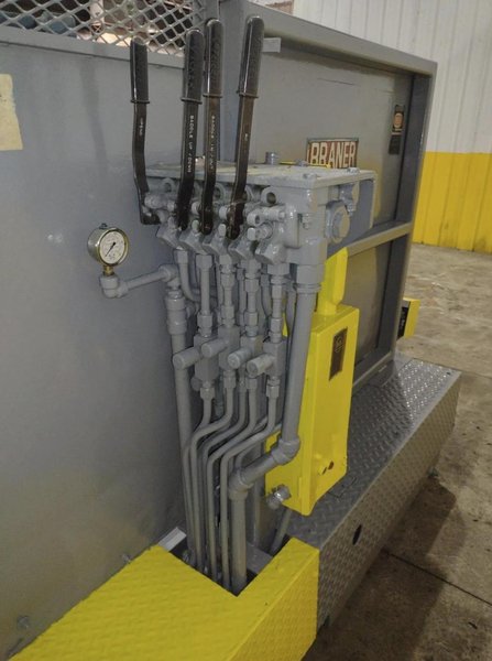 20,000 LBS X 54" X 36" BRANER COIL UPENDER. STOCK # 0435126