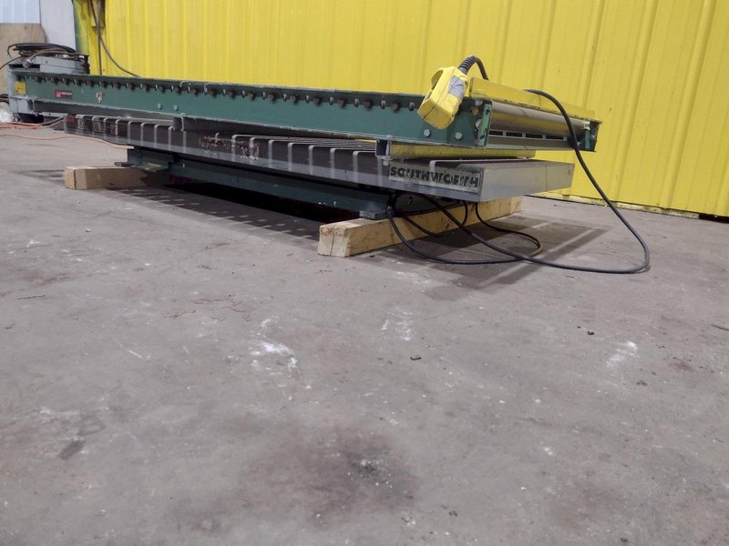 4,000 LBS X 72" X 30" SOUTHWORTH MODEL #LS4-36 HYDRUALIC SCISSOR LIFT TABLE: STOCK #20939
