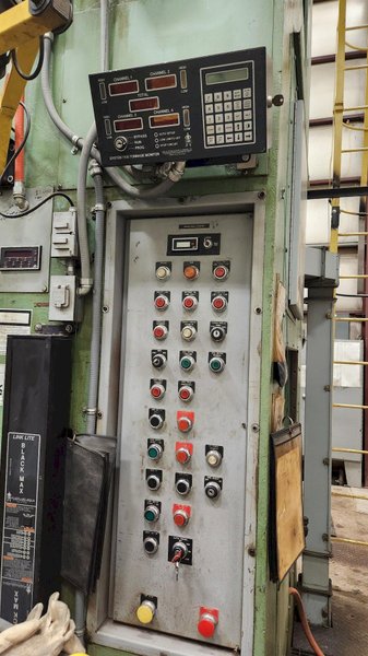 1000 TON x 108&quot; x 72&quot; US-INDUSTRIES (USI) MODEL #S4-1000-108-72 4-RAM SS HYDRAULIC PRESS 20&quot; STROKE: STOCK #19529