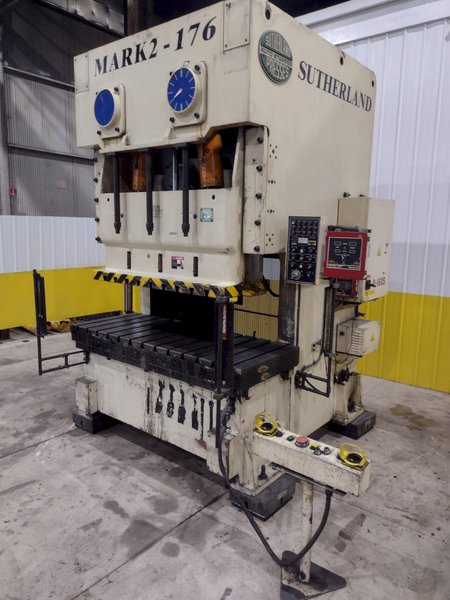 160 TON SUTHERLAND MODEL #FTP-160 GAP PRESS, STROKE 7.87&quot;, new 2000 : STOCK #20720