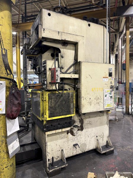 110 TON STAMTEC (NEW 2000) MODEL #G1-110 GAP FRAME PRESS, 7" STROKE: STOCK #19948