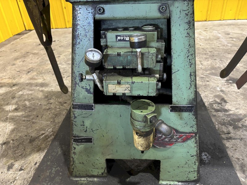 2,000 LBS X 12&quot; LITTELL MODEL #20-12 DOUBLE END PULL OFF UNCOILER COIL REEL: STOCK #23710