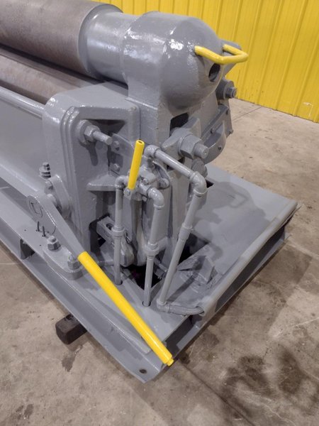 10' X 1/4" WEBB MODEL #6L INITIAL PINCH 3 ROLL PLATE ROLL: STOCK #18988