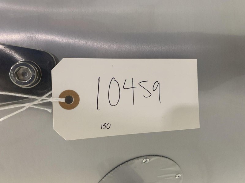 New AEC Drying Hopper, WH150, Approx. 150 lb Capacity, Insulated, Stainless Steel