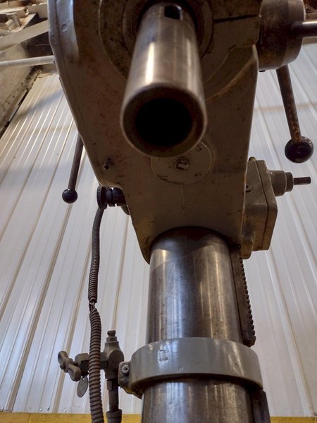 24" TOS MODEL #VS32 GEARED HEAD DRILL PRESS WITH POWER DOWNFEED: STOCK 17363